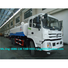 Camión vendedor caliente del transporte del tanque de agua de 20 toneladas, camión de entrega del agua 6x4 con sistema del aerosol de agua